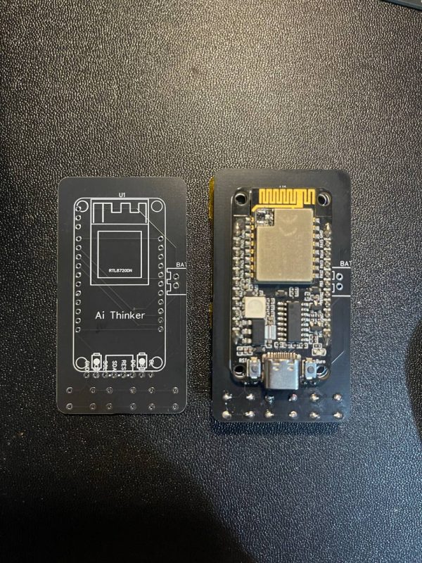 AI Thinker BW16 RTL8720DN – Dual-Band WiFi, 1.8" TFT LCD & Tactile Button Support (PCB Only) V.1 - Image 2