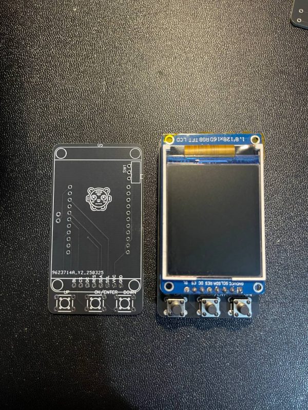 AI Thinker BW16 RTL8720DN – Dual-Band WiFi, 1.8" TFT LCD & Tactile Button Support (PCB Only) V.1 - Image 3