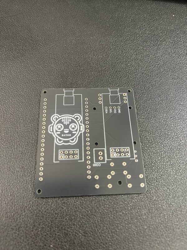 Cypher Jammer ESP32 DevKit v1.0 PCB – Custom Board for 0.96" OLED, Dual E01-2G4M27D & Tactile Button (PCB Only) - Image 3
